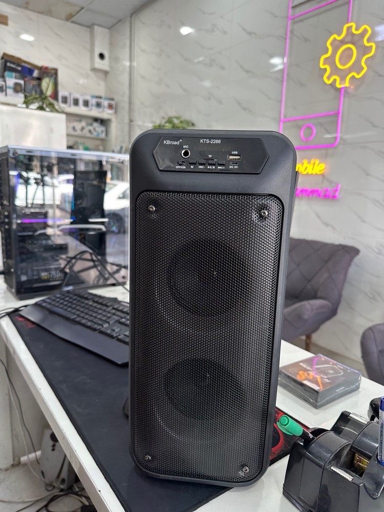 اسپیکر بلوتوثی کی برود KTS-2266 + میکروفون