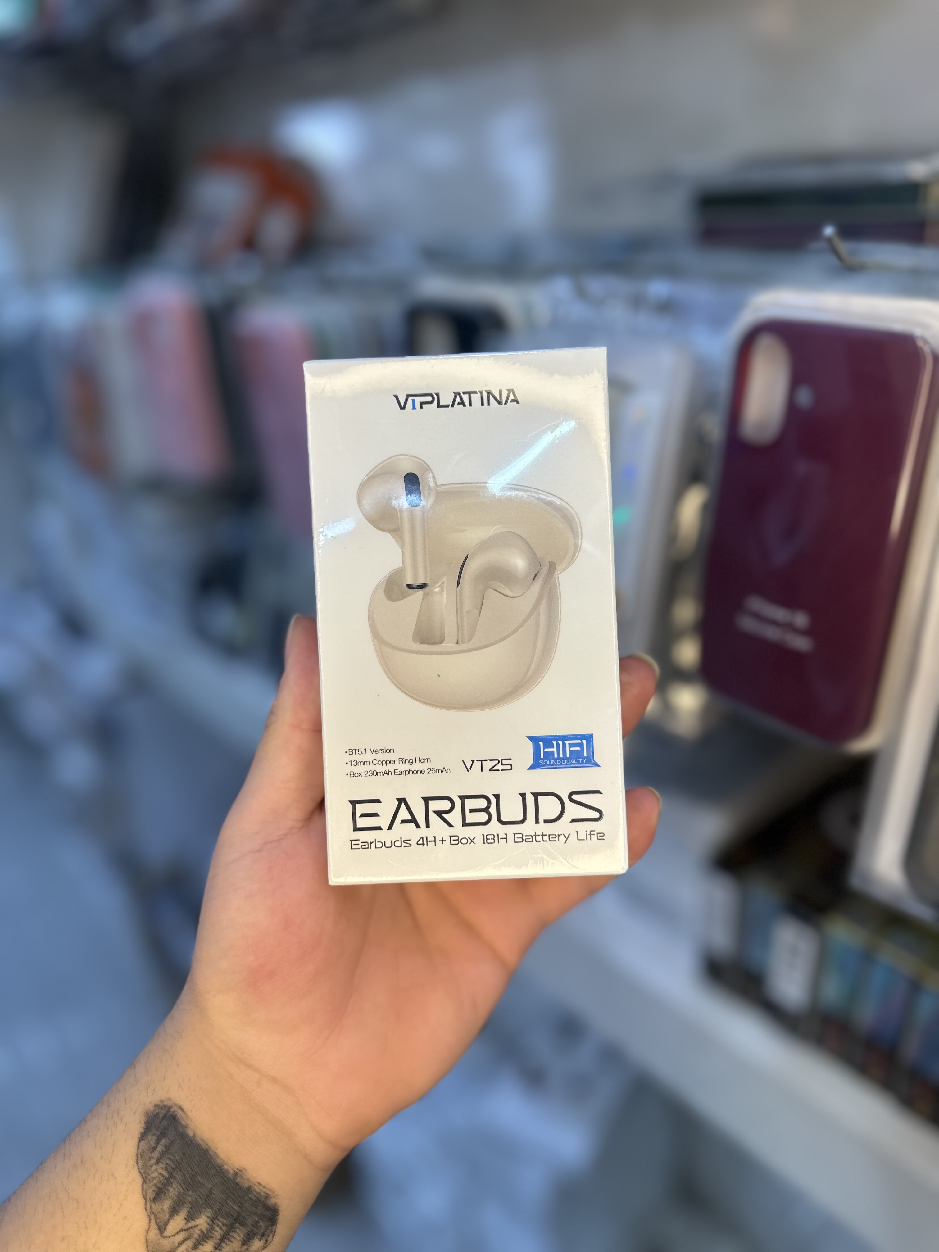 ایرفون بی سیم VIPLATINA مدل VT25