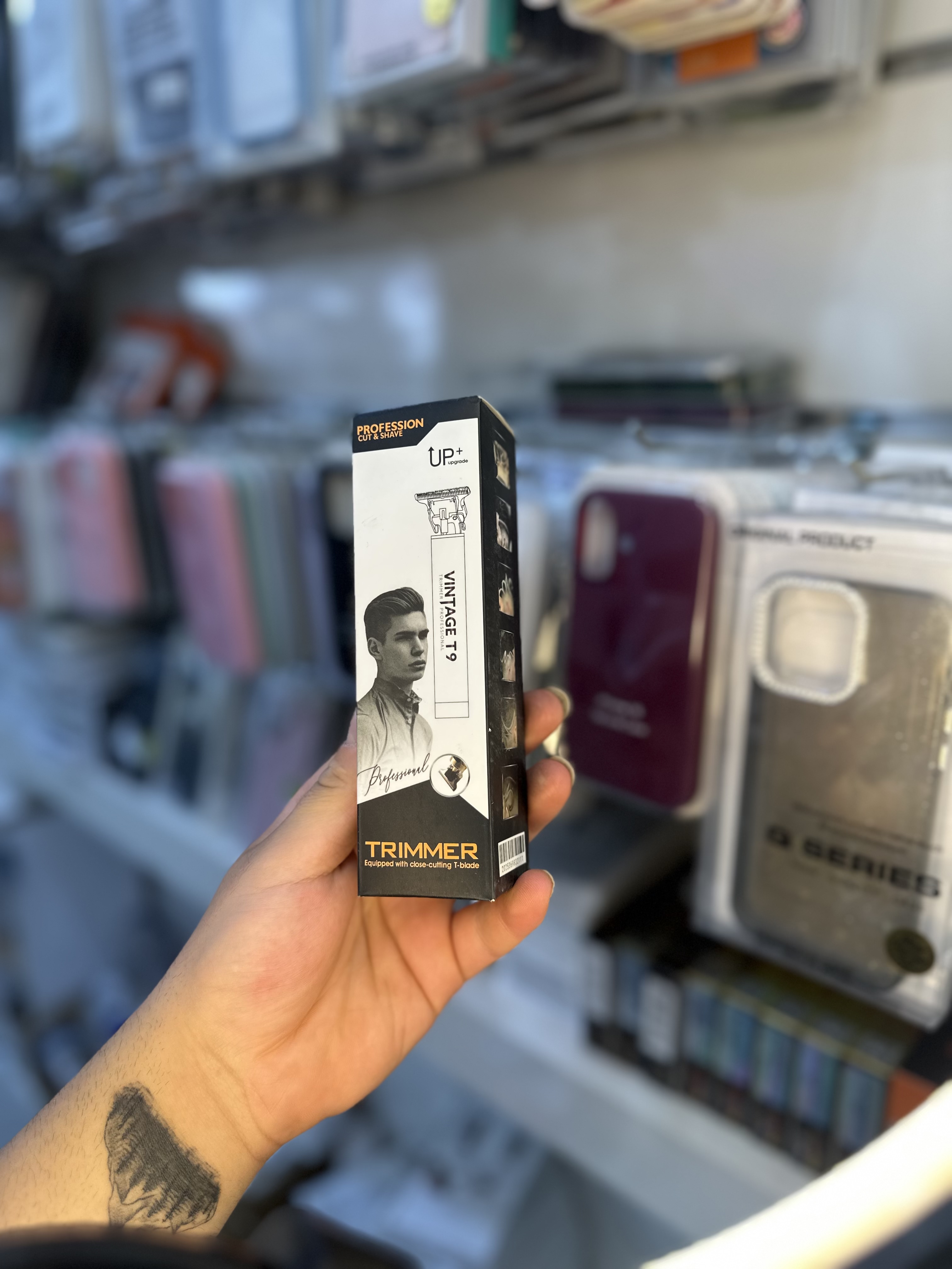 ماشین اصلاح موی سر و صورت مدل VINTAGE T9