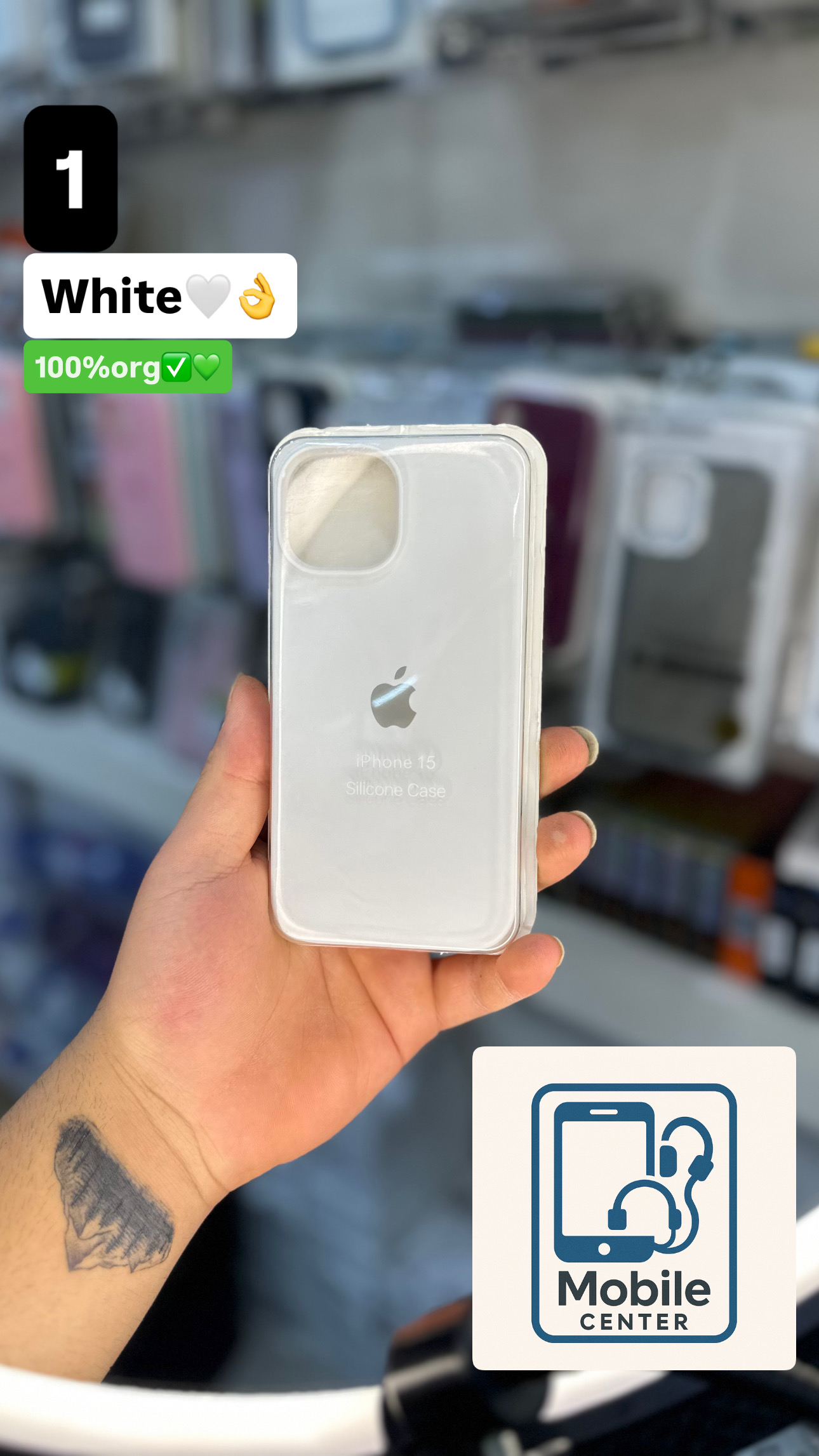 قاب سیلیکونی اورجینال آیفون 15 نرمال